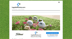 Desktop Screenshot of logoballfactory.com