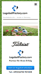 Mobile Screenshot of logoballfactory.com